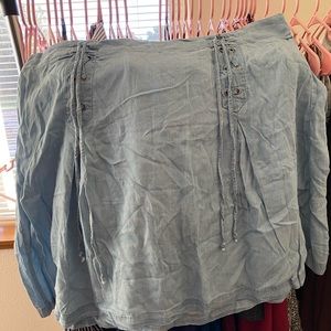 Chambray skirt - Torrid